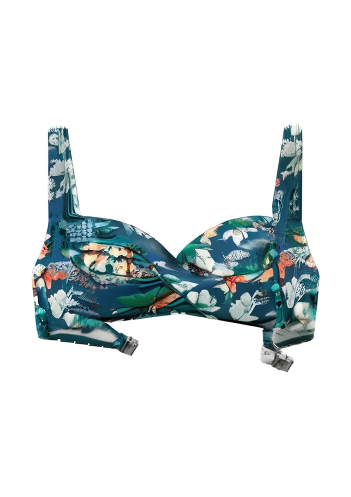 Haut de bikini Fleur Medea - Lagon