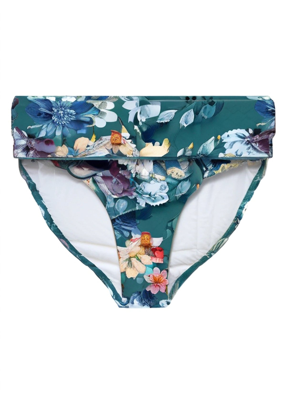 Bas de bikini Fleur Chara - Lagon