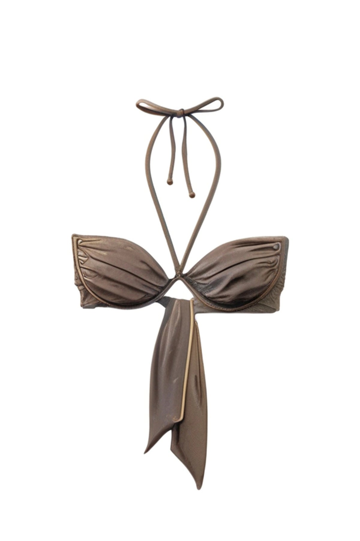 Haut de bikini Billow - Nougat