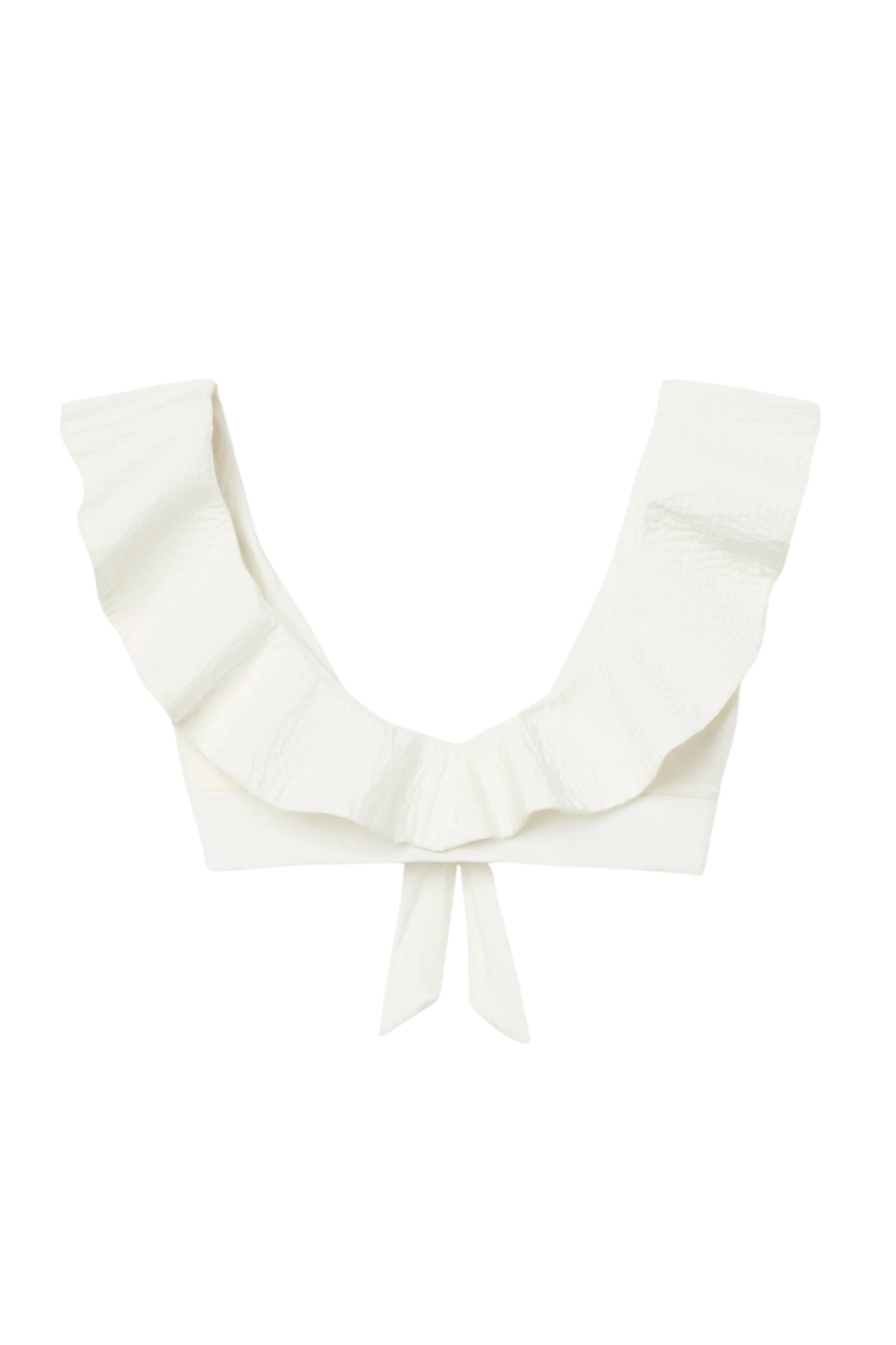Haut de bikini Deep - Blanc nacré
