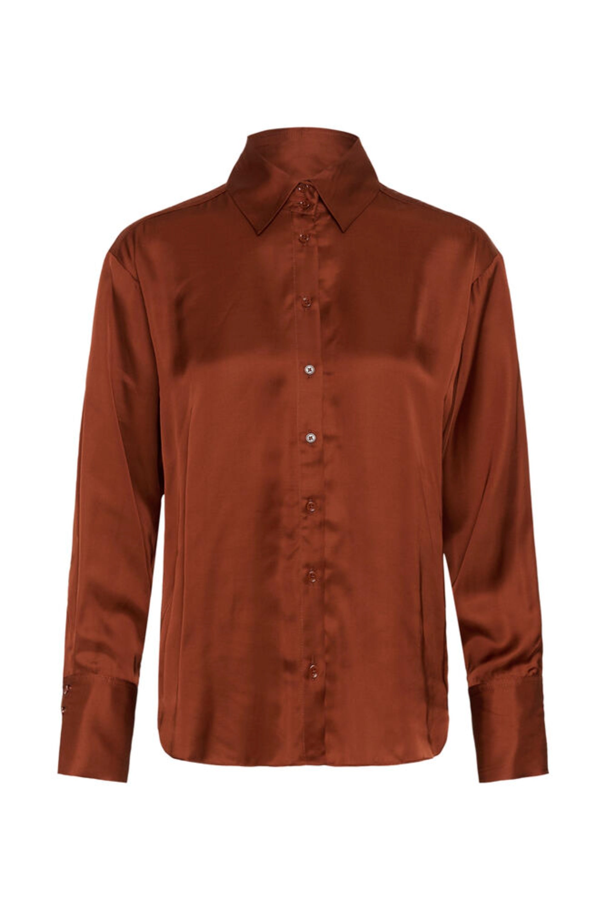 Chemise Paulineiw - Marron brandy
