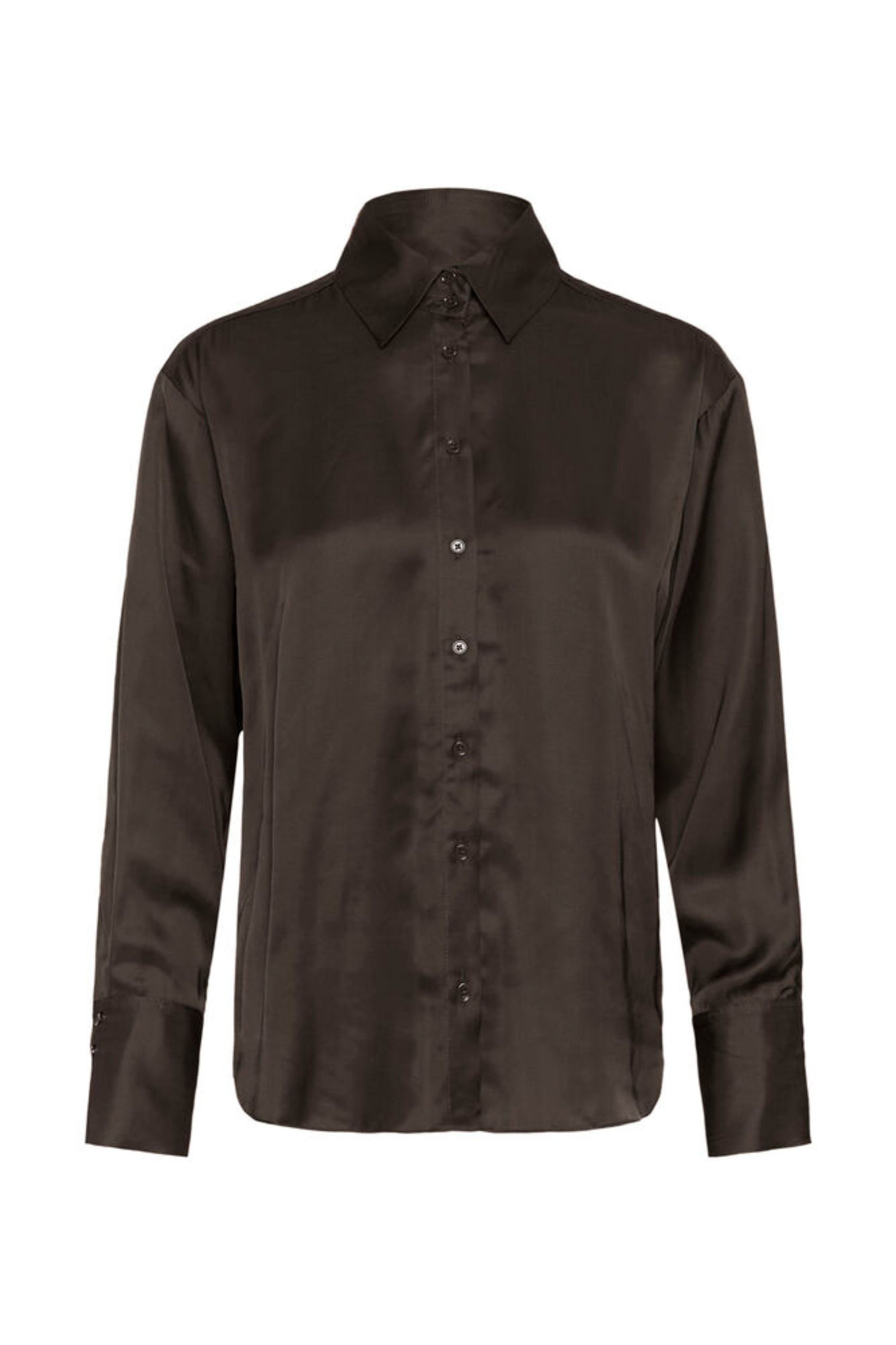 Chemise Paulineiw - Marron chocolat