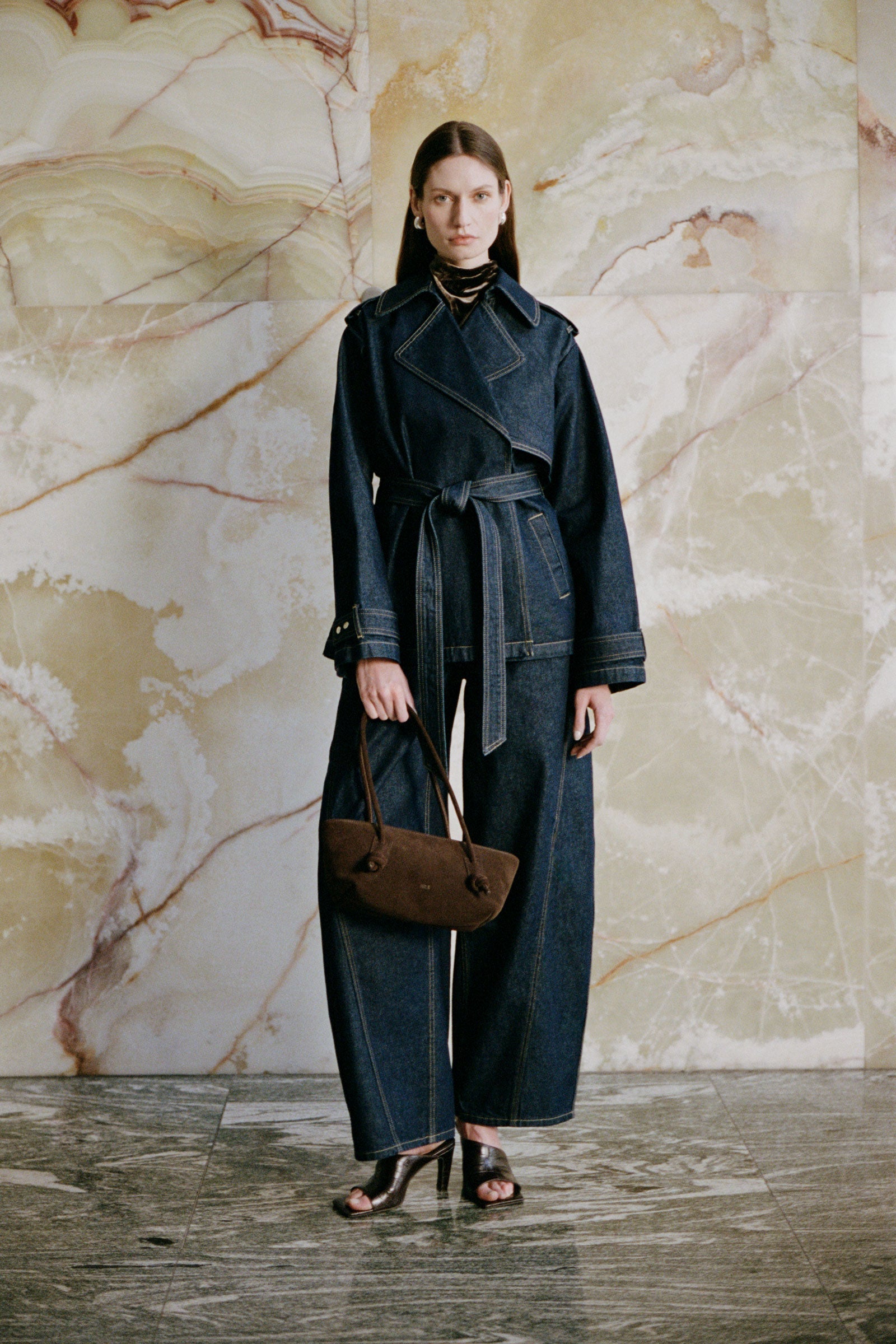 TRENCH INAYA EN DENIM