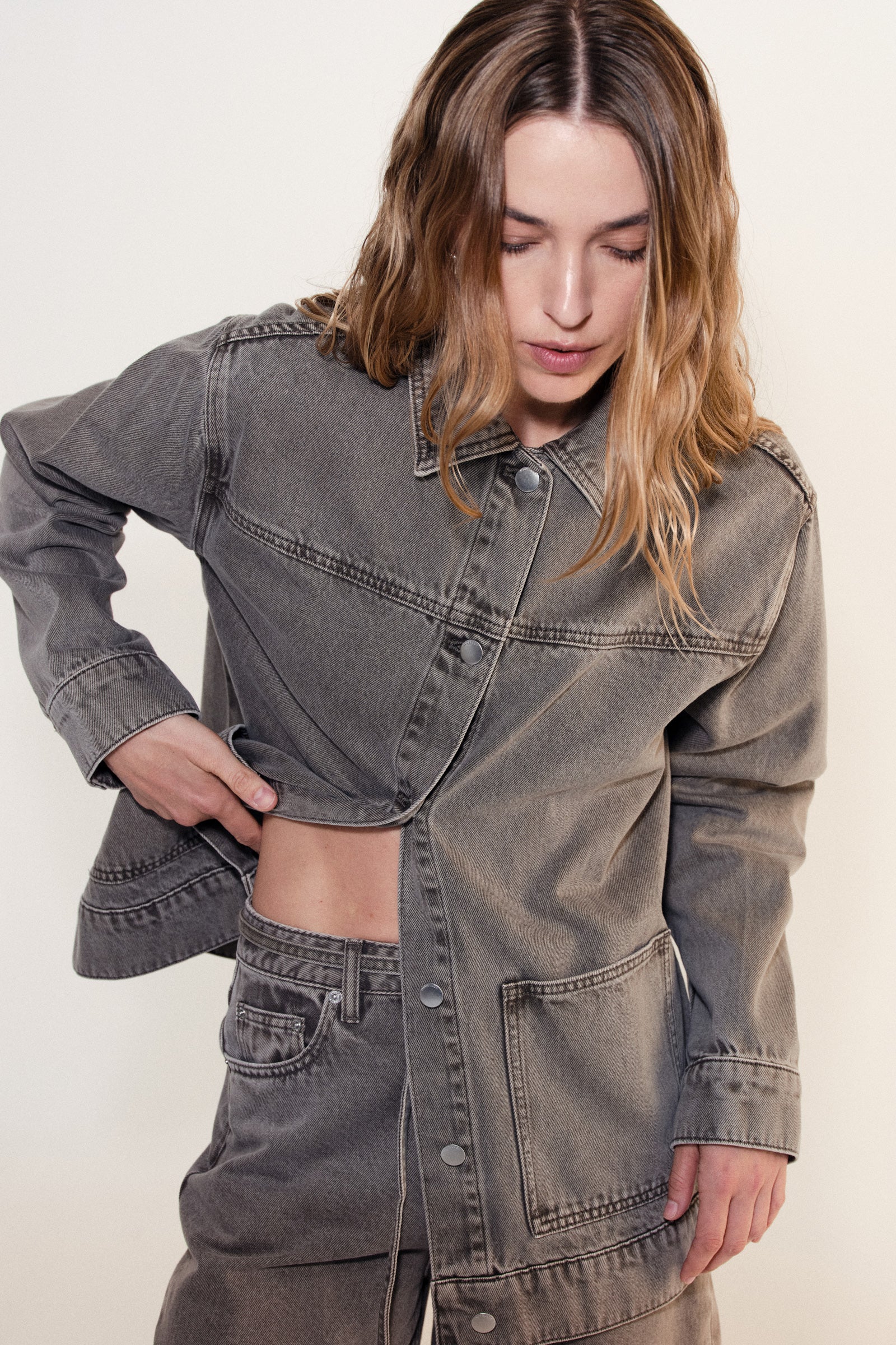 VESTE SOREN EN DENIM