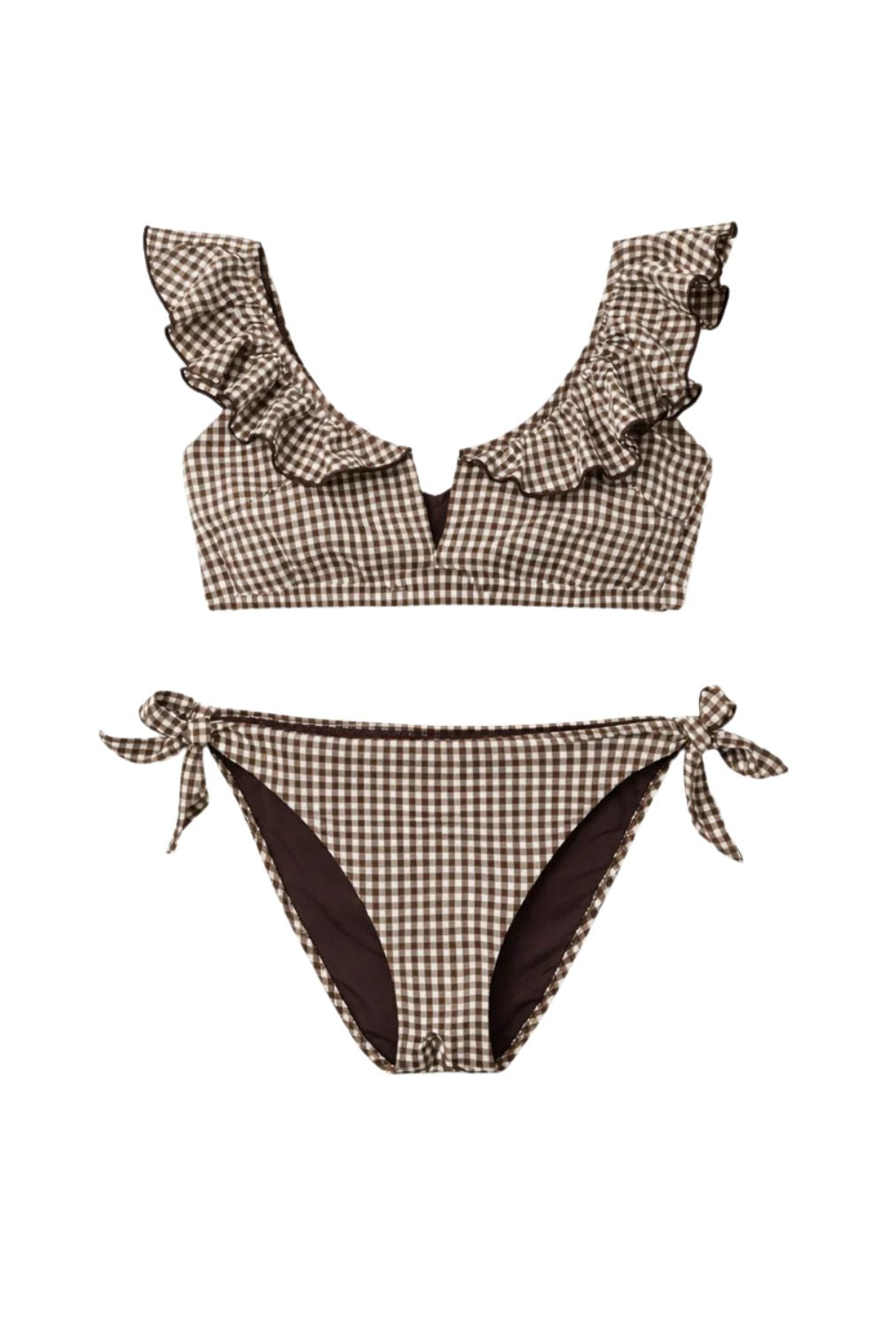 Ensemble bikini Rosie - Marron