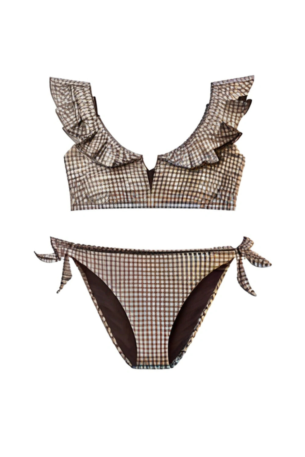 Ensemble bikini Rosie - Marron