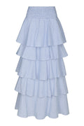 Jupe Morris Mini Stripe - Bleu clair