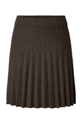 Jupe plissée Yaselena Hw S. Noos - Grain de café chiné