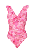 Maillot de bain Agnes - Rose jardin