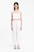 PANTALON LOUNGE HERITAGE EN LIN