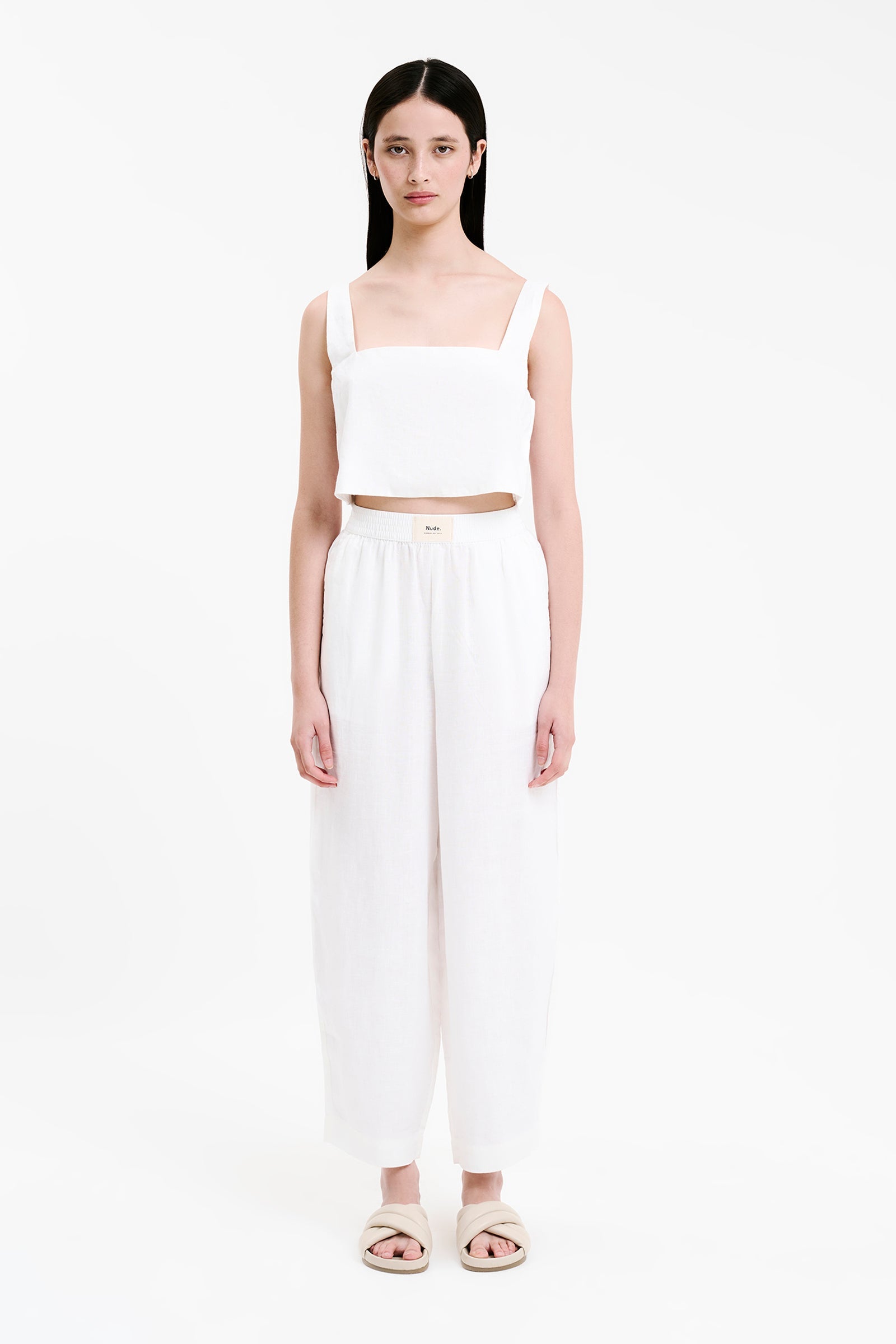 PANTALON LOUNGE HERITAGE EN LIN