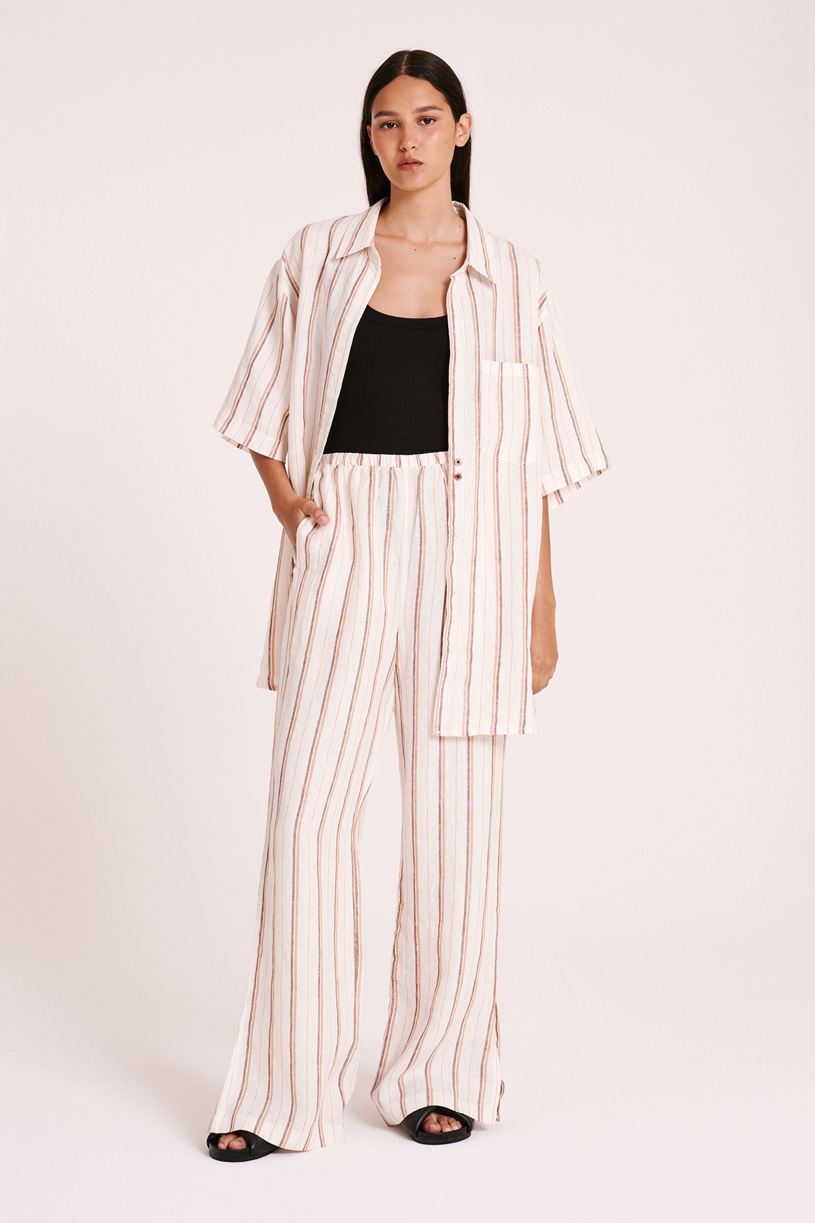 PANTALON AISHA EN LIN