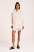 CHEMISE LOUNGE HERITAGE EN LIN