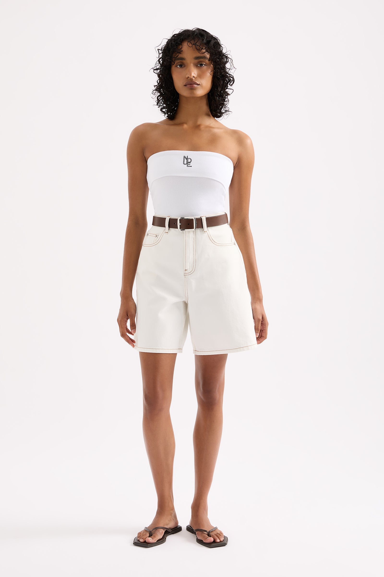 SHORT LONG EN DENIM BIO