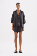 CHEMISE LOUNGE EN LIN